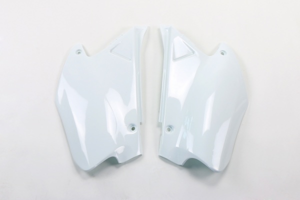 Side Panels white for Honda CR 125 R 2T - CR 250 R 2T - CRE 125 R 2T - CRE 250 R 2T - CRE 250 F